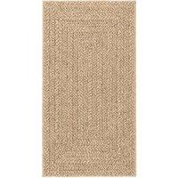 Berkfield Home Rug ZIZUR Beige 80x150 cm Jute Look Indoor & Outdoor | Size: Medium