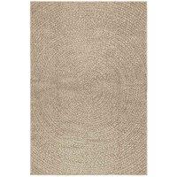 Berkfield Home Rug ZIZUR Beige 120x170 cm Jute Look Indoor & Outdoor | Size: Medium