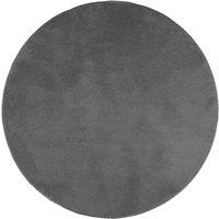 Berkfield Home Rug OVIEDO Short Pile Anthracite 160 cm in Charcoal | Size: Medium