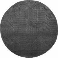 Berkfield Home Rug IZA Short Pile Scandinavian Look Anthracite 80 cm in Dark Grey | Size: Medium