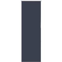 Berkfield Home Roller Blind Blackout Marine 45x150 cm Fabric Width 40.7 cm Polyester in Navy