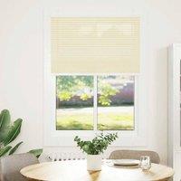 Berkfield Home Pleated Blind Cream 90x150 cm Fabric Width 89.4 cm Polyester