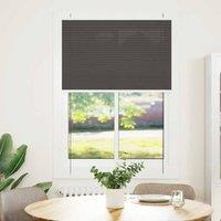 Berkfield Home Pleated Blind Black 95x150 cm Fabric Width 94.4 cm Polyester