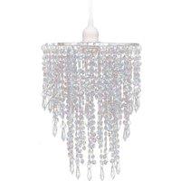 Berkfield Home Pendant Chandelier 22.5 x 30.5 cm in Clear