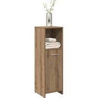 Berkfield Home Spacious Bathroom Cabinet Artisan Oak 30x30x95 cm Engineered Wood in Brown | Size: 30 x 30 x 95 cm