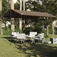 Berkfield Home Comfortable Camping Tarp Brown 406x306 cm Waterproof