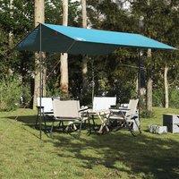 Berkfield Home Comfortable Camping Tarp Blue 360x294 cm Waterproof