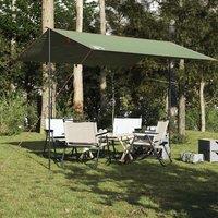 Berkfield Home Comfortable Camping Tarp Green 360x294 cm Waterproof