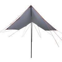 Berkfield Home Comfortable Camping Tarp Orange 460x305x210 cm Waterproof in Grey | Size: 460 x 305 x 210 cm