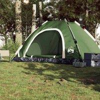 Berkfield Home Modern Camping Tent 5-Person Green Quick Release