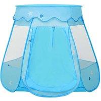 Berkfield Home Charming Children Play Tent Blue 102x102x82 cm | Size: 102 x 102 x 82 cm