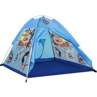 Berkfield Home Durable Children Play Tent with 250 Balls Blue 120x120x90 cm | Size: 120 x 120 x 90 cm