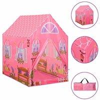 Berkfield Home Durable Children Play Tent with 250 Balls Pink 69x94x104 cm | Size: 69 x 94 x 104 cm