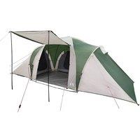 Berkfield Home Modern Family Tent Dome 6-Person Green Waterproof
