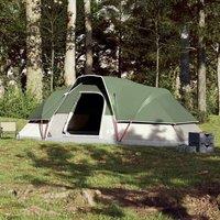 Berkfield Home Modern Family Tent Dome 9-Person Green Waterproof