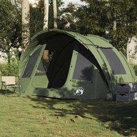 Berkfield Home Comfortable Fishing Tent 2-Person Olive Green Waterproof
