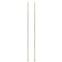 Berkfield Home Sunshade Sail Poles 2 pcs 250 cm Galvanised Steel