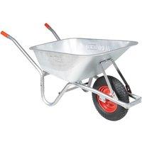 Berkfield Home Wheelbarrow 90 L 150 kg Galvanised Steel & Plastic