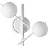 Netlighting Atlas Globe Wall Lights White 2x G9