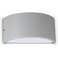 Netlighting Rex Outdoor Up Down Wall Lamp Grey 1x E27 IP44