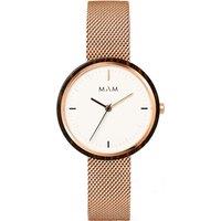 Mam 664 33mm Quartz Watch in Rose Gold