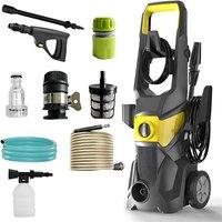 Nordara High Power Portable Electric Pressure Washer in Black
