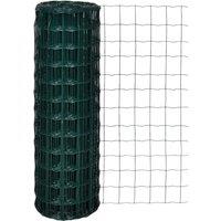 Berkfield Home Euro Fence Steel 10x1.2 m Green