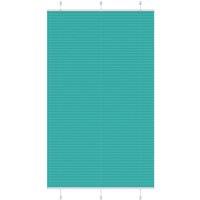 Berkfield Home Pleated Blind Petrol Green 115x200 cm Fabric Width 114.4 cm Polyester
