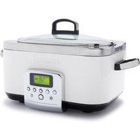 GreenPan Elite 8-in-1 6L Slowcooker with PFAS-Free Ceramic Non-stick Coating in Soft White