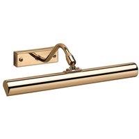 Netlighting Picture 2 Light Wall Light 2 X 25W G9 Polished Brass in Gold