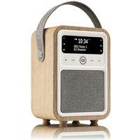 VQ Oak 'Monty' DAB/DAB+ Digital & FM Radio with Bluetooth in Beige