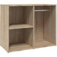 Berkfield Home Dressing Cabinet Sonoma Oak 80x40x65 cm Engineered Wood in Light Tan | Size: 80 x 40 x 65 cm