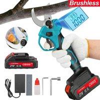 Nordara Brushless Cordless Pruning Shears Pruner, 1 Battery For Makita in Turquoise