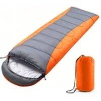 EONLION 4 Season Waterproof Outdoor Camping Sleeping Bag in Orange
