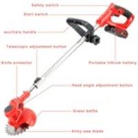 Nordara 24V Electric Cordless Grass Trimmer in Red | Size: 100g