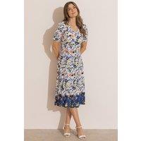 Klass. Women's Floral Printed Midi Dress | Size: 10