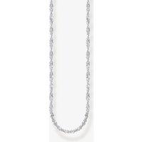 THOMAS SABO Women's Silver Singaporean Twist Curb Chain KE2284-001-21-L45v | Size: 45 cm