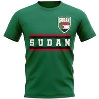 Cook Islands Men's Mens Sudan Core Football Country T-Shirt Green | Size: XL