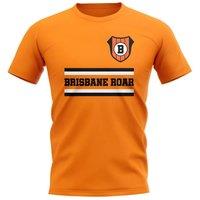 Newcastle United FC Men's Mens Brisbane Roar Core Football Club T-Shirt Orange | Size: Large