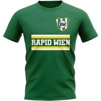 Newcastle United FC Men's Mens Rapid Wien Core Football Club T-Shirt Green | Size: Medium