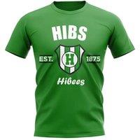 Hibernian FC Men's Mens Hibs Established Football T-Shirt Green | Size: Small