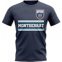 Cook Islands Men's Mens Montserrat Core Football Country T-Shirt Navy | Size: 2XL