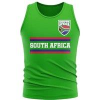 South Africa Men's Mens Core Football Country Sleeveless Tee in Green | Size: Medium