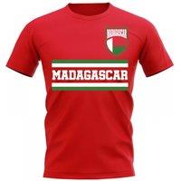 Cook Islands Men's Mens Madagascar Core Football Country T-Shirt Red | Size: Medium