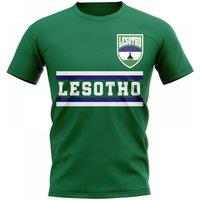 Cook Islands Men's Mens Lesotho Core Football Country T-Shirt Green | Size: Medium