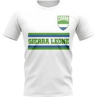 Cook Islands Men's Mens Sierra Leone Core Football Country T-Shirt White | Size: XL