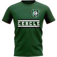 Newcastle United FC Men's Mens Cercle Brugge Core Football Club T-Shirt Green | Size: Medium