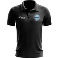 Botswana Men's Personalised Football Polo Shirt in Black | Size: Medium