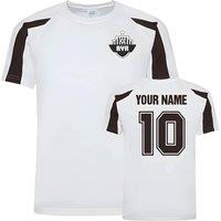 Ayr United Men's Mens Your Name Sports Training Jersey White | Size: Small