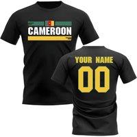 Cameroon Men's Mens Fan Football T-Shirt black | Size: 2XL